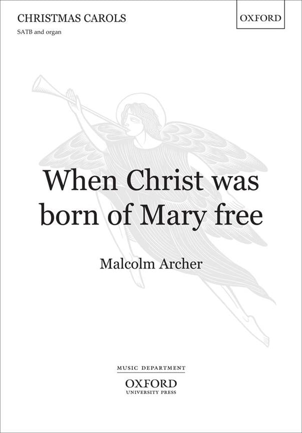 When Christ was born of Mary free